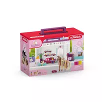 schleich horse club - Figūrėlių rinkinys Schleich Horse Club Sofias Beauties Pet Salon 42614, 66 vnt., įvairių spalvų - 2 nuotrauka