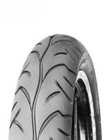 DELI TIRE SB-106 90/90-18 TL 51P Padanga, Juoda (Black)
