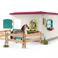 arklides schleich - SCHLEICH HORSE CLUB Balno kambarys (Tack Room Extension) 42591 - 4 nuotrauka