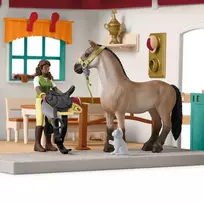 arklides schleich - SCHLEICH HORSE CLUB Balno kambarys (Tack Room Extension) 42591 - 6 nuotrauka