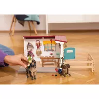 arklides schleich - SCHLEICH HORSE CLUB Balno kambarys (Tack Room Extension) 42591 - 9 nuotrauka