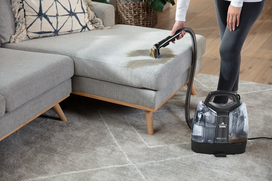 plaunantis dulkiu siurblys - Bissell SpotClean Plus 3724N, 330 W, Juodas/Titanas (Black/Titanium) - 5 nuotrauka