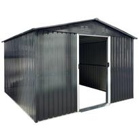 185 - Metalinis sodo sandėliukas Timbela M4,61 m², Antracitas (Anthracite) - 6 nuotrauka