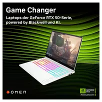 nesiojami kompiuteriai rtx - HP OMEN 14-fb1196ng 14", Intel Ultra 9 285H, 32 GB, 2 TB, 2.8k OLED 120Hz, NVIDIA GeForce RTX 5070, Juodas (Black) - 4 nuotrauka