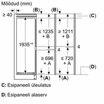 bosch imontuojamas saldiklis - Bosch KBN96SDD0 - 5 nuotrauka