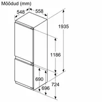 bosch imontuojamas saldiklis - Bosch KIN96SFD0 - 5 nuotrauka