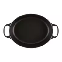 ketaus juodas - Le Creuset Ketaus puodas ovalus 31 cm, 6,3 l, juodas (Black) - 3 nuotrauka
