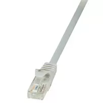 pvc tinklai - LogiLink CAT 6 U/UTP Cable Grey 1m - 2 nuotrauka