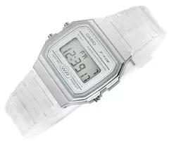 casio vintage laikrodziai - Casio Retro Vintage F-91WS-7DF Juodas (Black) + Dėžutė (Box) - 3 nuotrauka