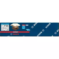 225 mm slifavimo popierius - Šlifavimo popierius Bosch EXPERT C470 225 mm; K180; 25 vnt. - 2 nuotrauka
