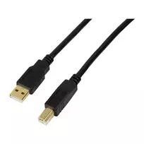 usb 2.0 a b cable - LogiLink Cable USB-A to USB-B Black 20m - 2 nuotrauka