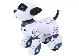 nuotoliniu budu valdomas robotas - Lean Toys Interaktyvus nuotoliniu būdu valdomas robotas šuo Mėlynas (Blue) - 3 nuotrauka