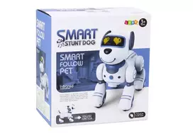 nuotoliniu budu valdomas robotas - Lean Toys Interaktyvus nuotoliniu būdu valdomas robotas šuo Mėlynas (Blue) - 4 nuotrauka