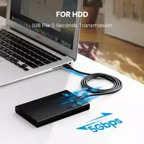 ugreen 5m usb c - Ugreen USB to USB-C 3.0 1.5m Black - 5 nuotrauka