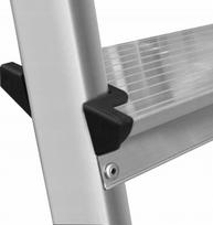 kopecios taburetes - Dvipusės aliuminio kopėčios Awtools, 6 pakopų, 136 cm - 2 nuotrauka