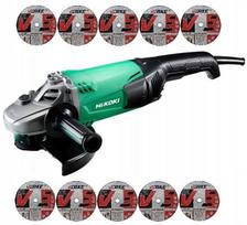 mini slifuoklis - HIKOKI kampinis šlifuoklis 230 mm 2200 W G23SWU2 UGZ - 5 nuotrauka