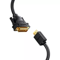 hdmi laidas - HDMI - DVI UGREEN HD106 Cable 2m (Black) - 3 nuotrauka
