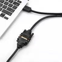 hdmi laidas - HDMI - DVI UGREEN HD106 Cable 2m (Black) - 4 nuotrauka