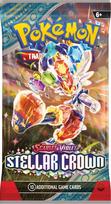 pokemon scarlet violet - Pokémon TCG Kortų žaidimas Scarlet & Violet: Stellar Crown Booster, EN - 2 nuotrauka