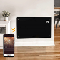elektrinis radiatorius - Heatum Revo H2000R, Juodas - 9 nuotrauka