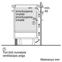imontuojamos kaitlentes elektrines - Bosch PVQ631HC1E - 2 nuotrauka