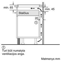 imontuojamos kaitlentes elektrines - Bosch PVQ631HC1E - 3 nuotrauka