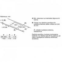 imontuojamos kaitlentes elektrines - Bosch PVQ631HC1E - 5 nuotrauka