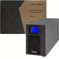 12v pure sine wave - Qoltec 53981 UPS On-line Grynoji sinusinė banga 2kVA 1.6kW LCD USB - 4 nuotrauka