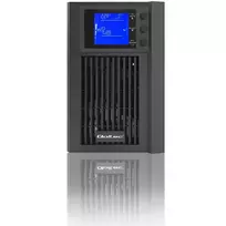 12v pure sine wave - Qoltec 53981 UPS On-line Grynoji sinusinė banga 2kVA 1.6kW LCD USB - 6 nuotrauka