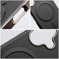 iphone 13 pro with magsafe - GENTLEMAN MAG COVER dėklas suderinamas su MagSafe Apple iPhone 13 Pro Juodas (Black) - 4 nuotrauka