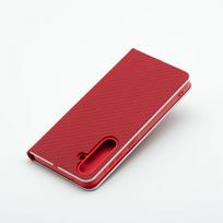 samsung galaxy a51 deklas - Samsung Galaxy A51 LUNA Book Carbon Dėklas Raudonas (Red) - 9 nuotrauka