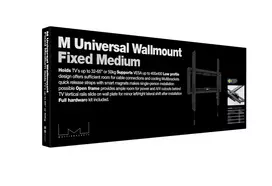 universalus tv stovas - Multibrackets TV Wall Mount 32-42" Black - 3 nuotrauka