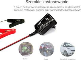 12.6v ikroviklis - Green Cell ACAGM06, AC, juoda - 3 nuotrauka