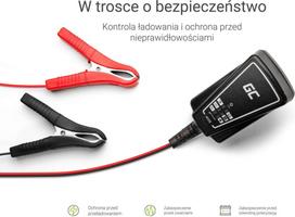 12.6v ikroviklis - Green Cell ACAGM06, AC, juoda - 4 nuotrauka