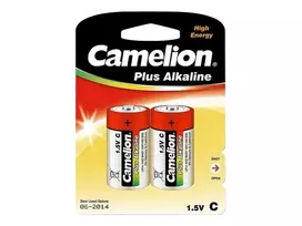 lr14 - Camelion Plus Alkaline C size (LR14), 2-pack - 2 nuotrauka