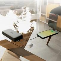 powerbank 20000mah - SBS Infinity Power Bank 20000mAh 10W LiFePo₄ USB-A USB-C - juoda - 2 nuotrauka