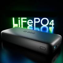powerbank 20000mah - SBS Infinity Power Bank 20000mAh 10W LiFePo₄ USB-A USB-C - juoda - 9 nuotrauka