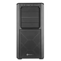 korpusas silverstone - Kompiuterio korpusas SilverStone SETA D1, juoda - 3 nuotrauka