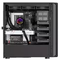 korpusas silverstone - Kompiuterio korpusas SilverStone SETA D1, juoda - 6 nuotrauka