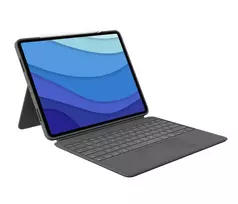 ipad klaviatura - Logitech Combo Touch skirta Apple iPad Pro (2021) 12.9 col. -  (vokiečių k.) - 2 nuotrauka