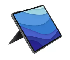 ipad klaviatura - Logitech Combo Touch skirta Apple iPad Pro (2021) 12.9 col. -  (vokiečių k.) - 4 nuotrauka