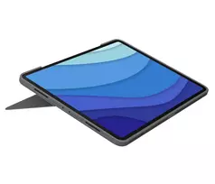 ipad klaviatura - Logitech Combo Touch skirta Apple iPad Pro (2021) 12.9 col. -  (vokiečių k.) - 5 nuotrauka