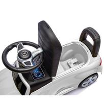 paspiriami automobiliai - Paspiriamas automobilis Milly Mally Mercedes C-Class S, balta (White) - 8 nuotrauka