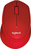 Logitech M330 Silent Red (Raudona)