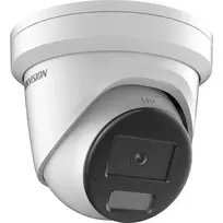 4 hikvision kameros - Hikvision dome DS-2CD2346G2H-IU F4 (Balta/White) 4MP IR 30m AcuSense - 3 nuotrauka