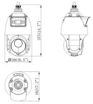 hikvision colorvu ip - Hikvision TandemVu PTZ DS-2SE4C425MWG-E(14F0) - 4 nuotrauka