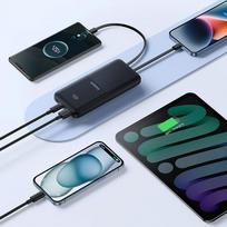power bank 10000 mah - Baseus Lipow, 10000mAh, 22.5W, juodas (black) - 3 nuotrauka