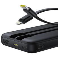 power bank 10000 mah - Baseus Lipow, 10000mAh, 22.5W, juodas (black) - 8 nuotrauka