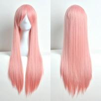 cosplay - BQ3D Perukas 80 cm Rožinis Cosplay - 2 nuotrauka