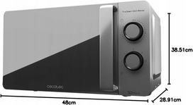 mikrobangu krosnele 700w - CECOTEC 01530 - 2 nuotrauka